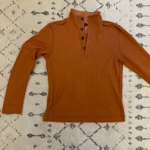 Mens Banana Republic quarter zip sweater S